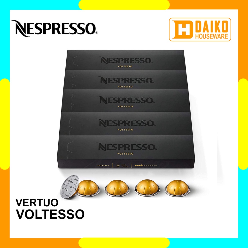 Capsule Nespresso Espresso Vertuo Voltesso - Medium Roast Coffee