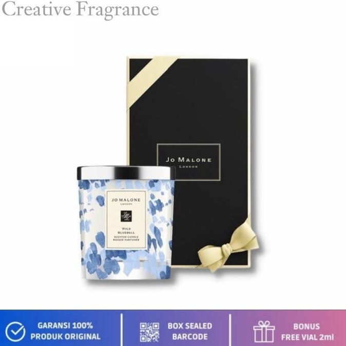 Scented Candle Jo Malone Wild Bluebell 200Gr Original