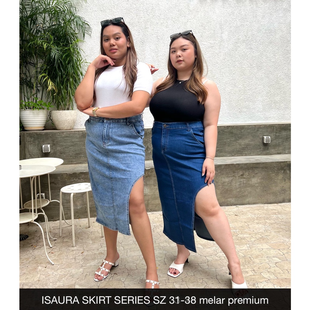 ROK JEANS WANITA ISAURA SKIRT SERIES -SYS CLOTHIER