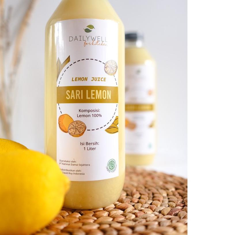 

✶ Dailywell Murni 1 liter [pure lemon tanpa campuran air] Ω