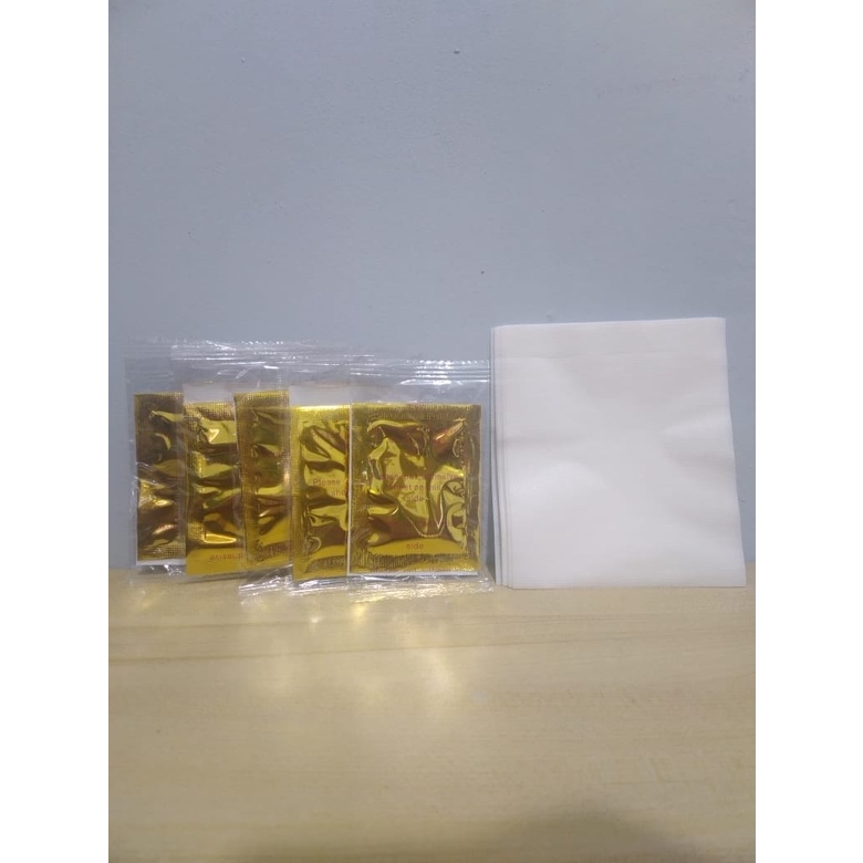 Kinoki detox kaki gold original penyerap racun tubuh 1 box isi 10 sachet