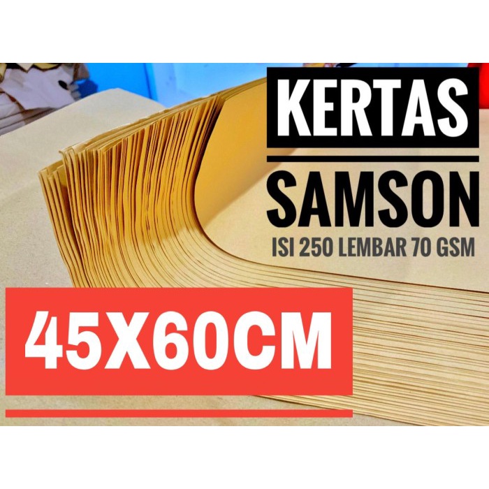 

Kertas Samson 60X45/45X60 Kraft/Samson Craft/Kertas Packing 052