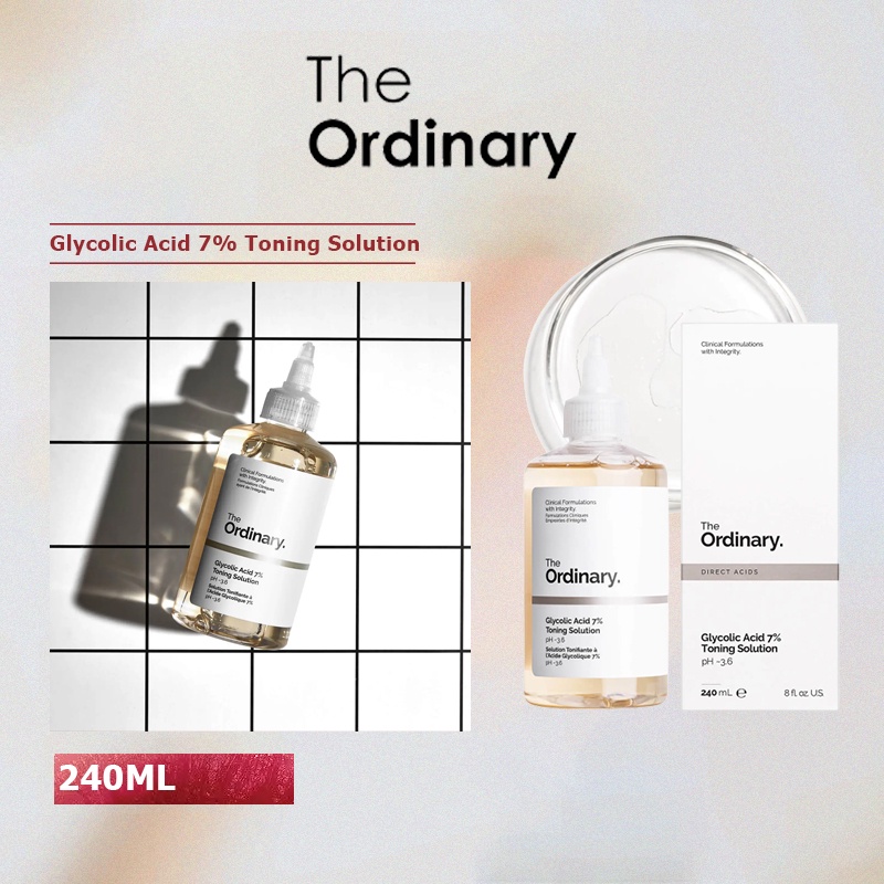 The Ordinary Glycolic Acid 7% Toning Solution 240ml