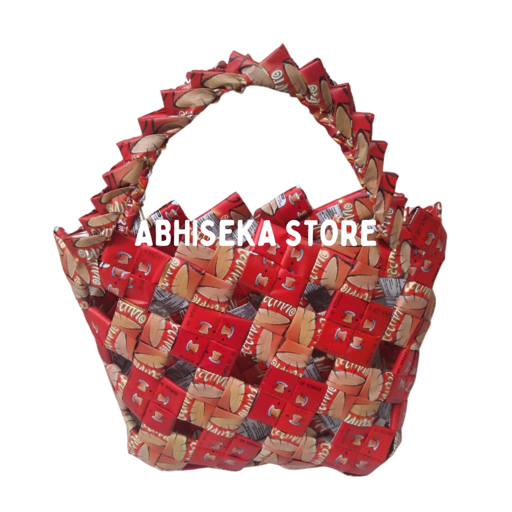 Tas HP dari Bungkus Kopi Kerajinan Tangan Unik - Toko Abhi