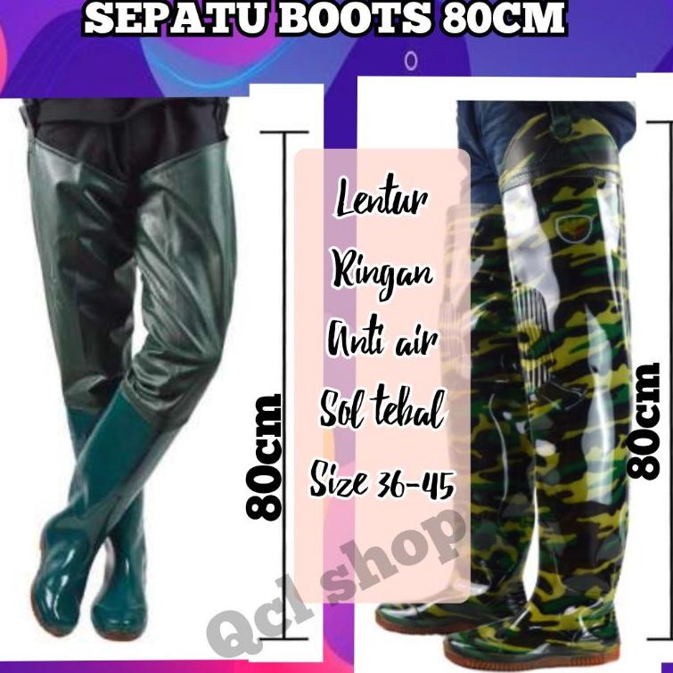 MURAH BANGET BOOT SAWAH/ BOOT PETANI/ SEPATU PETANI PANJANG/ BOOT PETANI PANJANG (80cm)