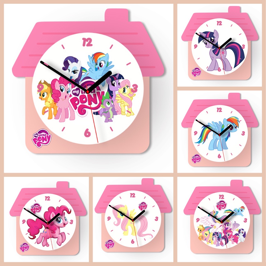 Jam Dinding Unicorn karakter My Little Pony