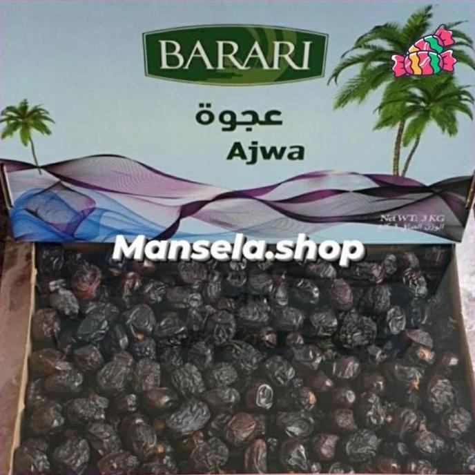 KURMA KURMA PREMIUM AJWA BARARI ISI KURMA 5 KG. ORIGINAL PACKING PABRIK. EL09I09A82L