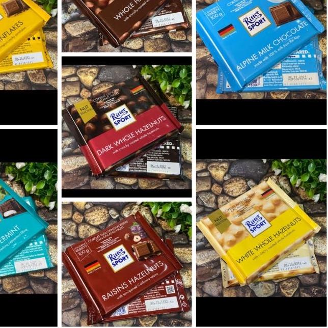 

➳ ORIGINAL!! READYSTOCK exp 2023 coklat germany ritter sport 100gr ♥