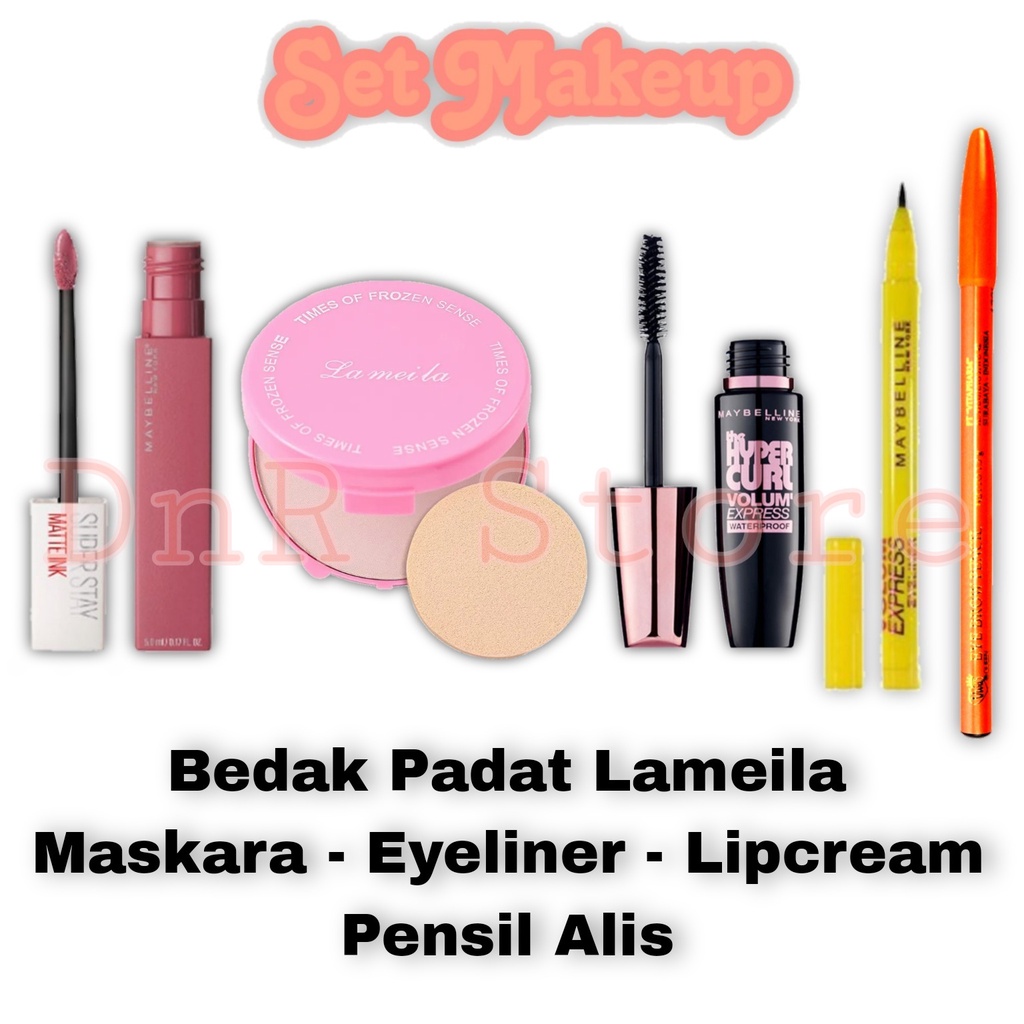 MAKEUP SET LENGKAP MURAH - PAKET MAKEUP LENGKAP 1 SET - MAKE UP 1 SET LENGKAP