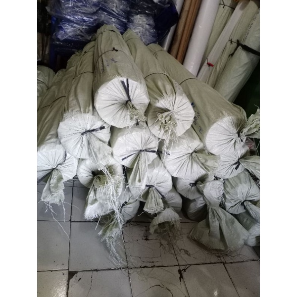 plastik UV lebar 3 meter x panjang 100 meter ketebalan 200micron