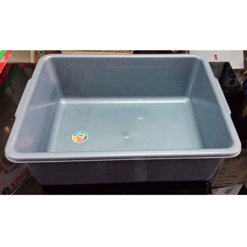 BASKOM PLASTIK / BASKOM KOTAK / BAK SEGI SILVER KOMET STAR KOREA BESAR