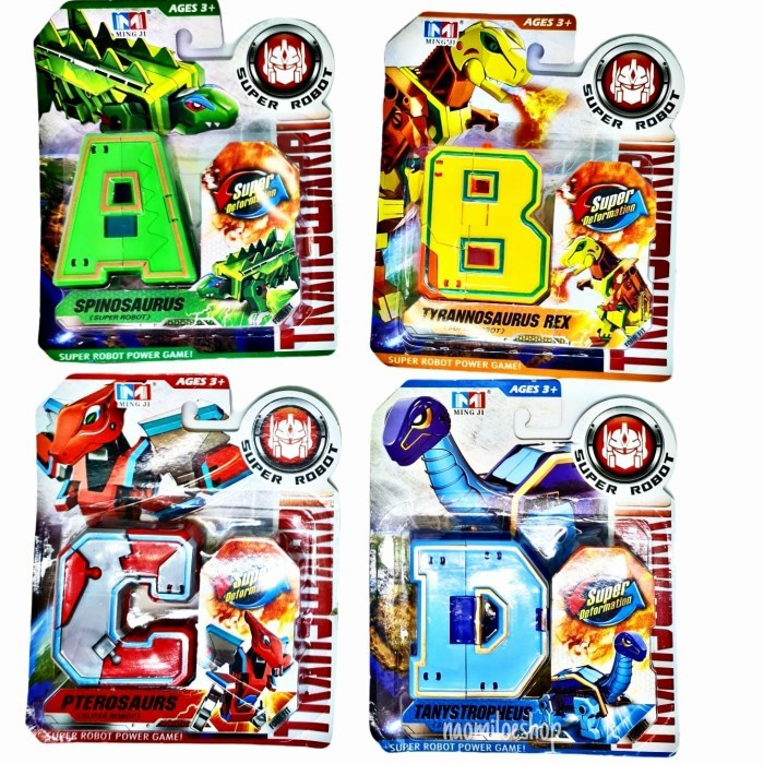 Terlaris New Abc Mainan Emco Megabotz Pocket Morphers Mainan Robot Huruf