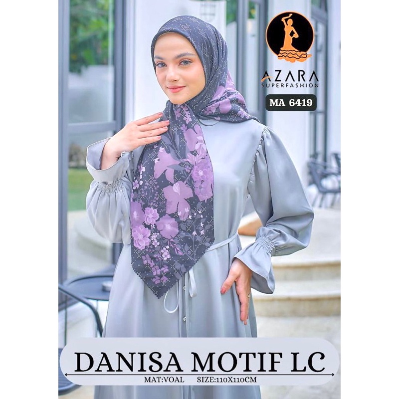 JILBAB SEGIEMPAT OSKARA /DANISA LASER CUT MOTIF AZARA HIJAB LASERCUT LC GROSIR31 TERMURAH