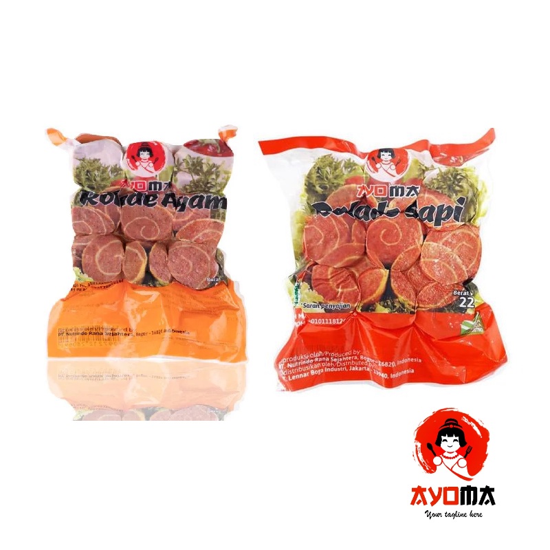 

Ayoma Rollade Sapi / Ayam Chicken Beef Rollade 225gr