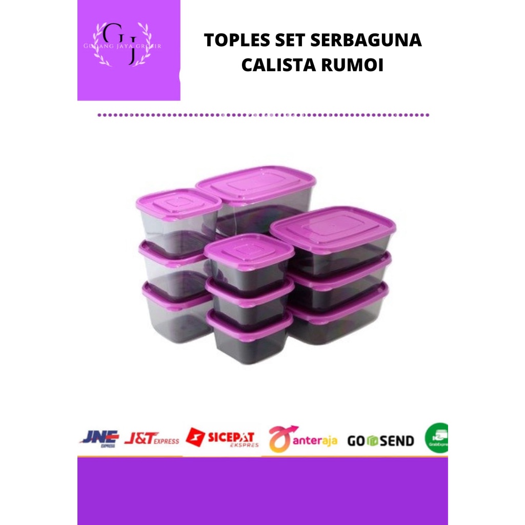 TOPLES SERBAGUNA  SET CALISTA RUMOI