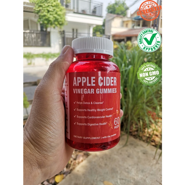 

Cider Vinegar Gummies Suplemen Menahan Nafsu Makan Diet Usa