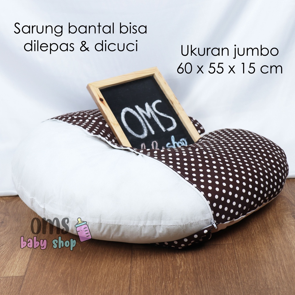 Nursing Pillow - Bantal Menyusui Bayi / Baby Nursing Pillow Lucu by OMS Babyshop GRATIS TAS MIKA!