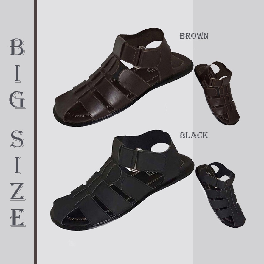 ACKERLEY X ZAGIB CLASSIC | Sandal Pria Casual Formal Ukuran Jumbo Besar 44-48 Big Size