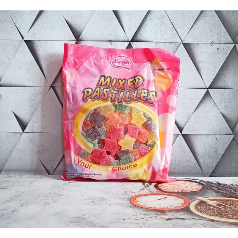 Sunnydayshop_ Jelly Malaysia Waisun / Permen Jeli Kiloan 1 Kg 1 Kilo 1.000 Gram