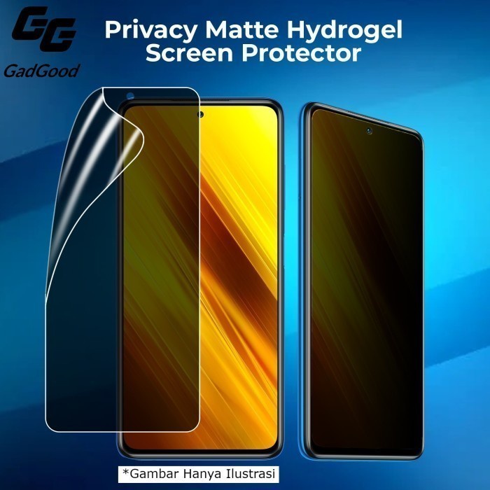 SAMSUNG A14 / A13 / A12 / A11 / M11 ANTI GORES HYDROGEL SPY PRIVACY SCREEN GUARD PROTECTOR PLASTIK JELLY LENTUR