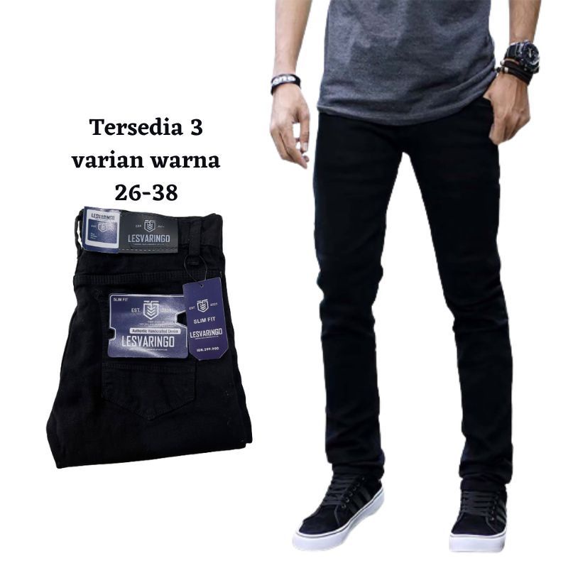 JEANS PANJANG SLIMFIT/JEANS STANDAR 27-38