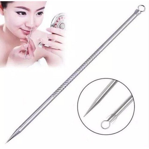 [GROSIR] PINSET ALAT PENCETAN KOMEDO JERAWAT 2 IN 1 FACIAL BLACKHEAD REMOVED