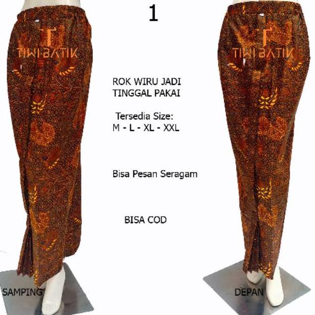 TREN TERBARU Rok Jarik Wiru Jadi Tinggal Pakai Motif Batik Klasik Solo Bawahan Kebaya