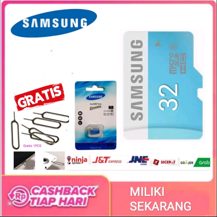 MEMORY SAMSUNG 32GB PAKCING BIRU