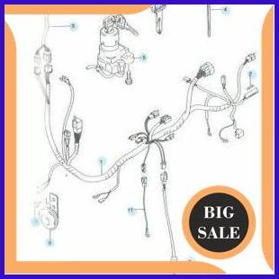 perkakas Per Switch Rem Belakang-Spring StopLamp Switch Suzuki Satria FU SGP 140ZZ3