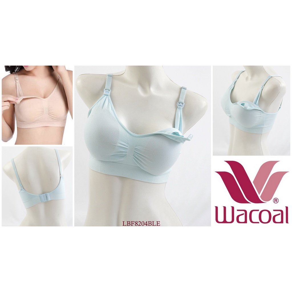 Bra Wanita Menyusui  / Nursing Bra Tanpa Kawat  Busa Sedang Full Cup WACOAL underwear LBF8204