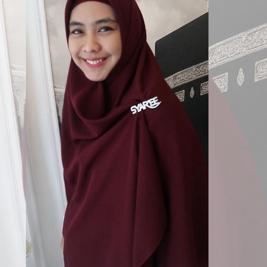 ♖ Alifa 150 | BEST SELLER ORIGINAL Jilbab Segi Empat Syari Hijab Syar i Neci Panjang Lebar Jumbo Teb