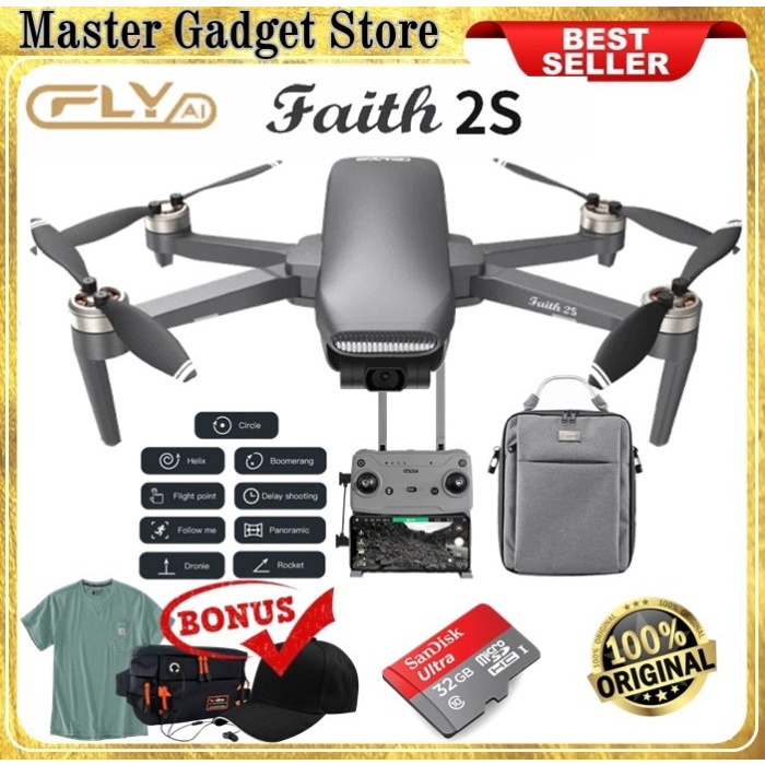 DRONE CFLY FAITH 2S 3-AXIS GIMBAL CAMERA SONY 4K HD FPV Drone