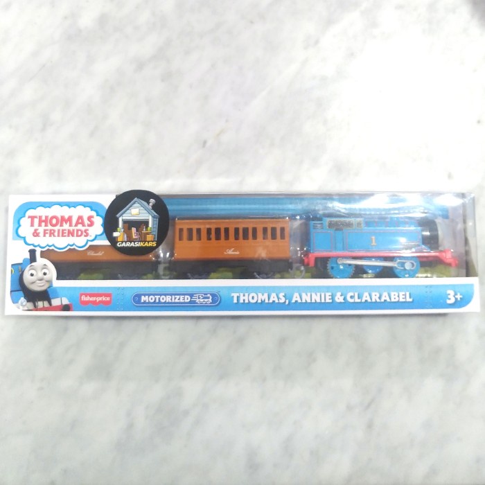 THOMAS AND FRIENDS TRACK MASTER MOTORIZED THOMAS ANNIE & CLARABEL BARU TERBARU