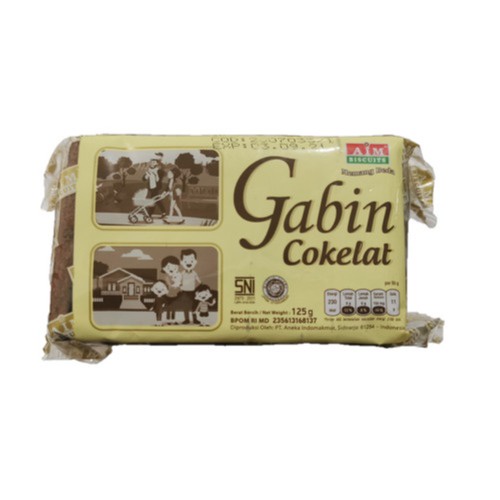 

AIM BISKUIT GABIN COKLAT 125GR