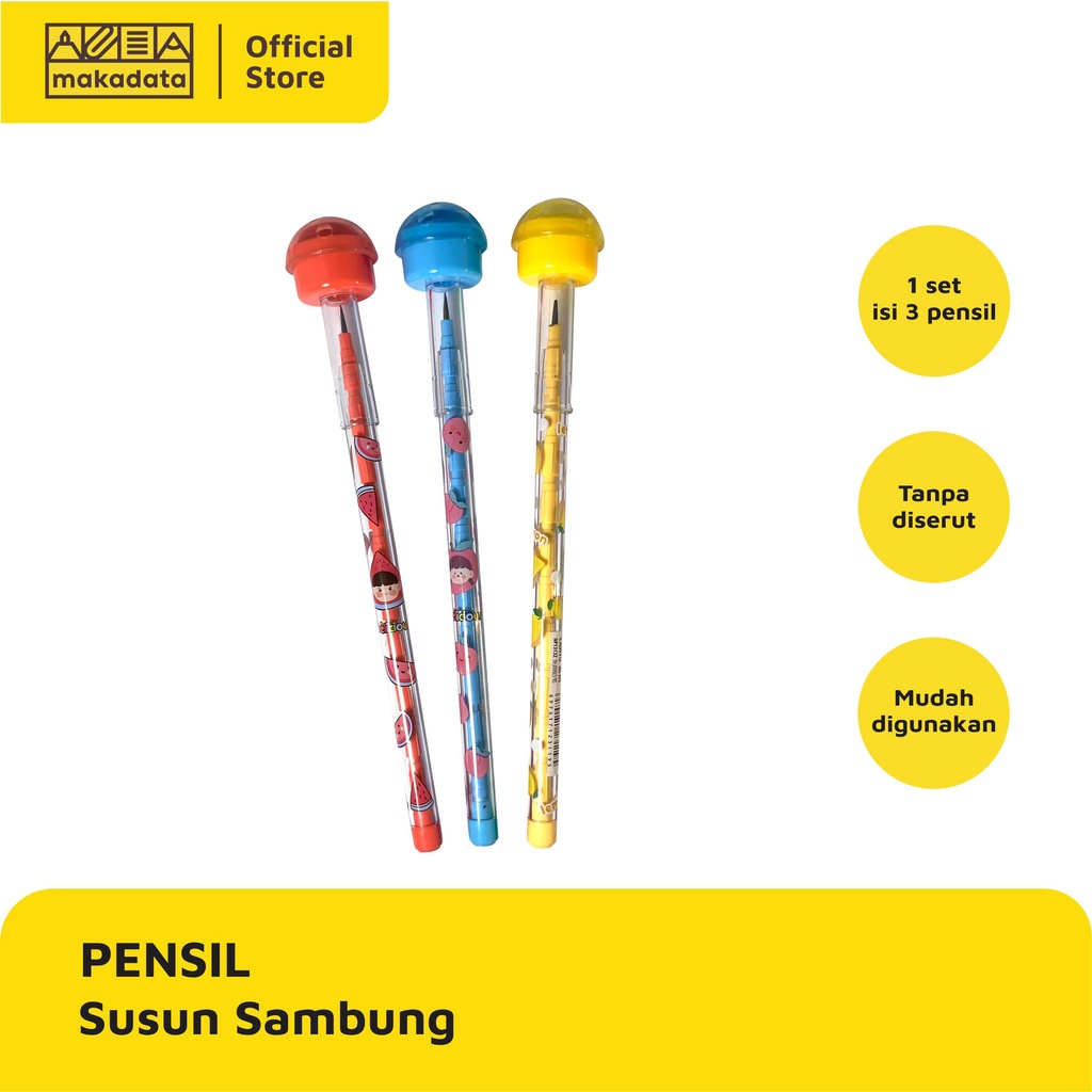 

PENCIL / PENSIL SUSUN SAMBUNG LANTU NP-13132 (ISI 3) MURAH