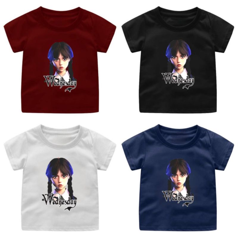 BAJU WEDNESDAY VIRAL(2) ANAK 1-15TAHUN/REMAJA/DEWASA UK.S/5XL