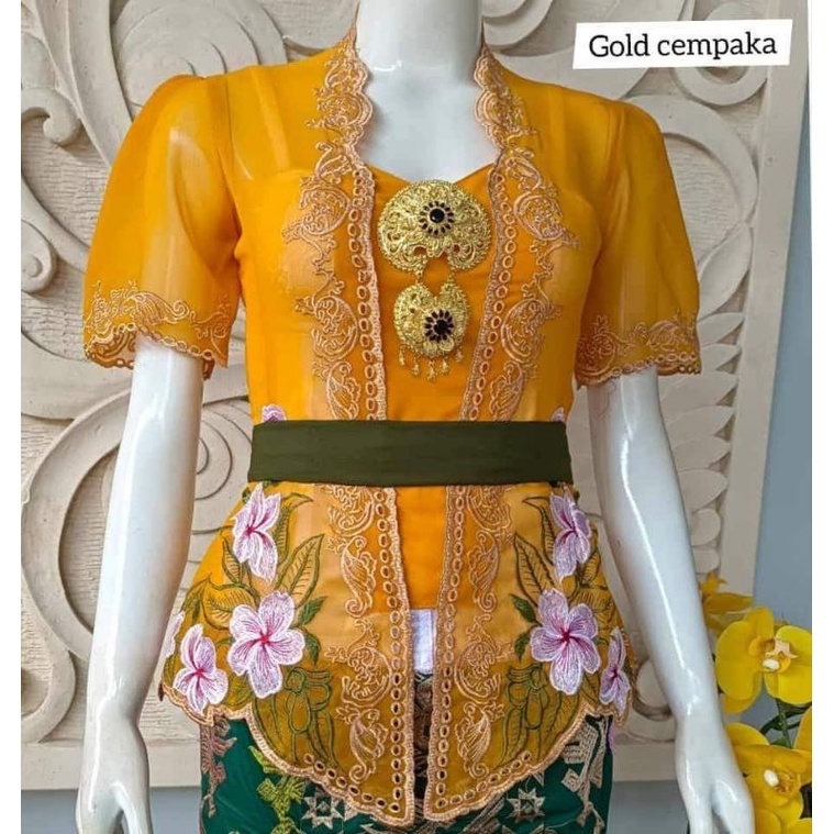 kebaya bordir padi