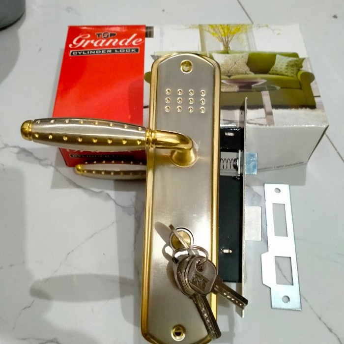 Terlaris Kunci Pintu Top Grande Handle Pintu Set 20Cm