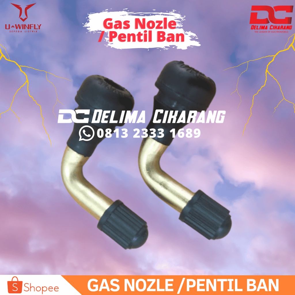 Gas Nozel Sepeda Listrik Original Uwinfly