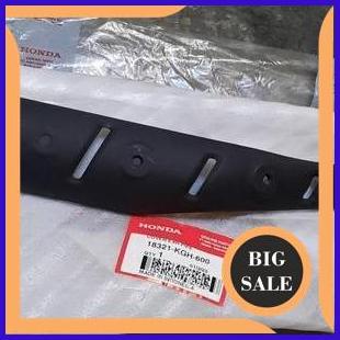 onderdil COVER LEHER KNALPOT HONDA CS1 ORIGINAL AHM 18321 KGH 600 140ZZ3