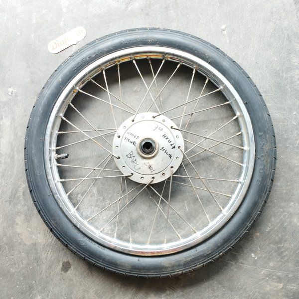 Velg Pelek Tromol Roda Ban Depan Set Honda C50 C70 C90 C700 C800 C800A Astrea 800 Asdab Pitung Pispo