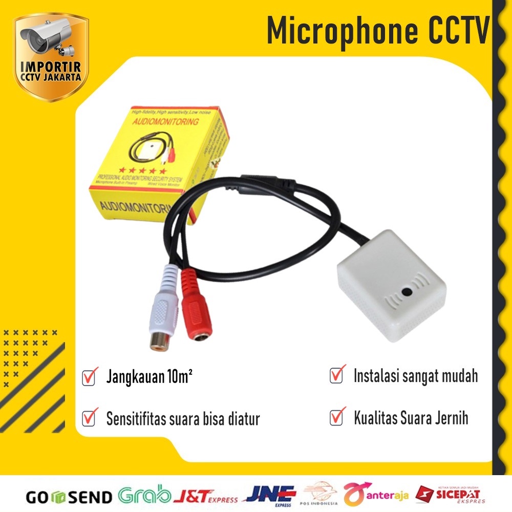 AUDIO MONITORING CCTV ATAU MIC CCTV sadap suara