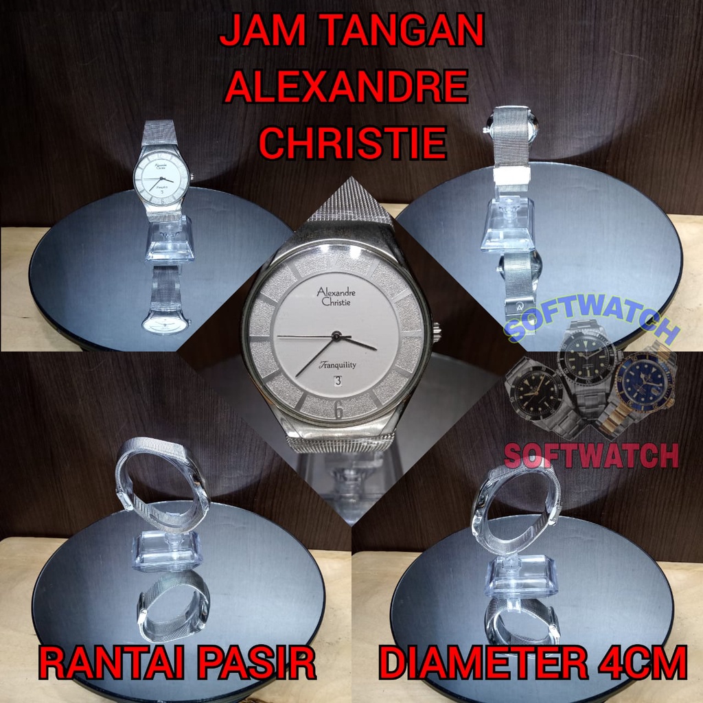 JAM TANGAN ARLOJI ALEXANDRE CHRISTIE ASLI 100% ORIGINAL WANITA