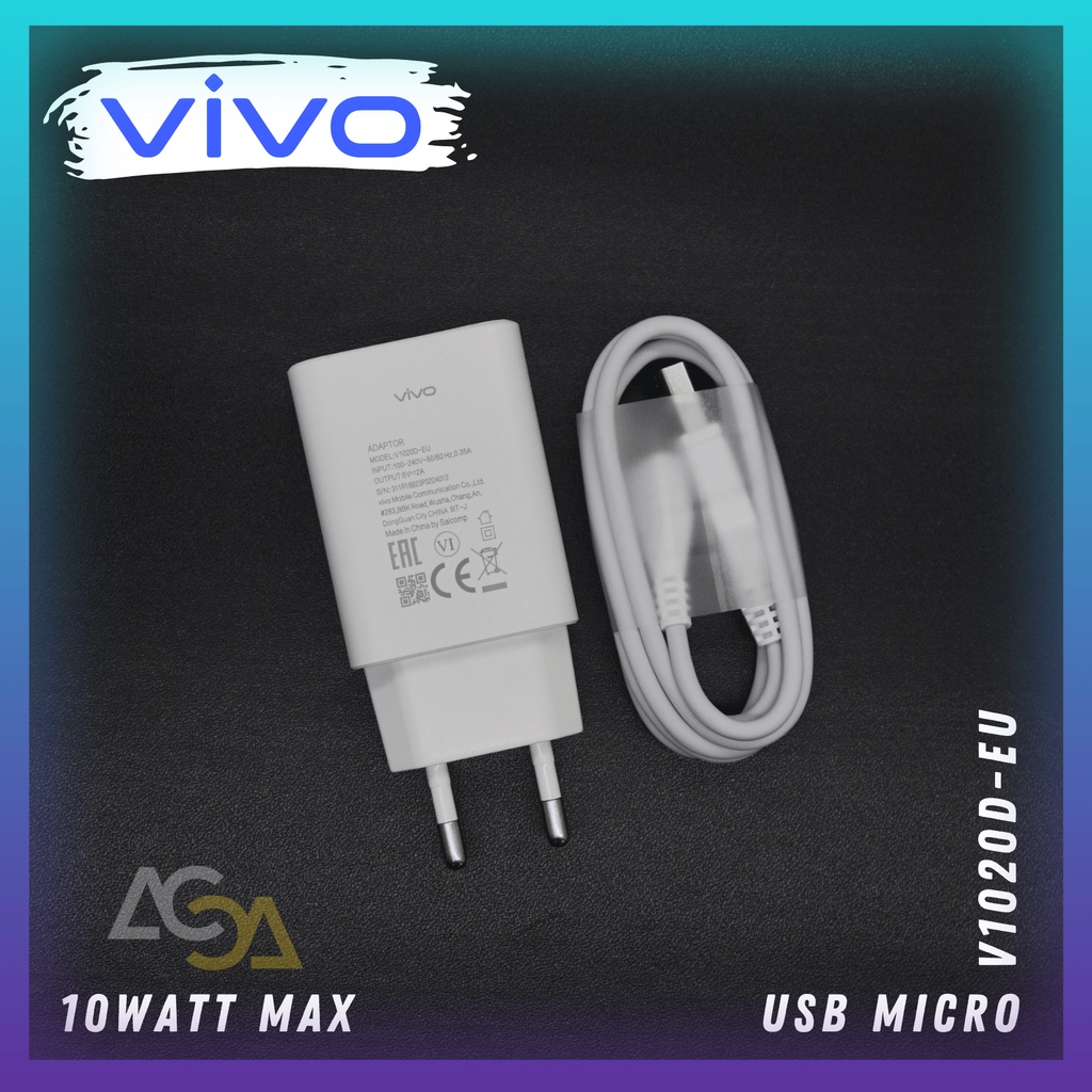 Charger Vivo 10W Original V1020D-EU usb Micro 10W
