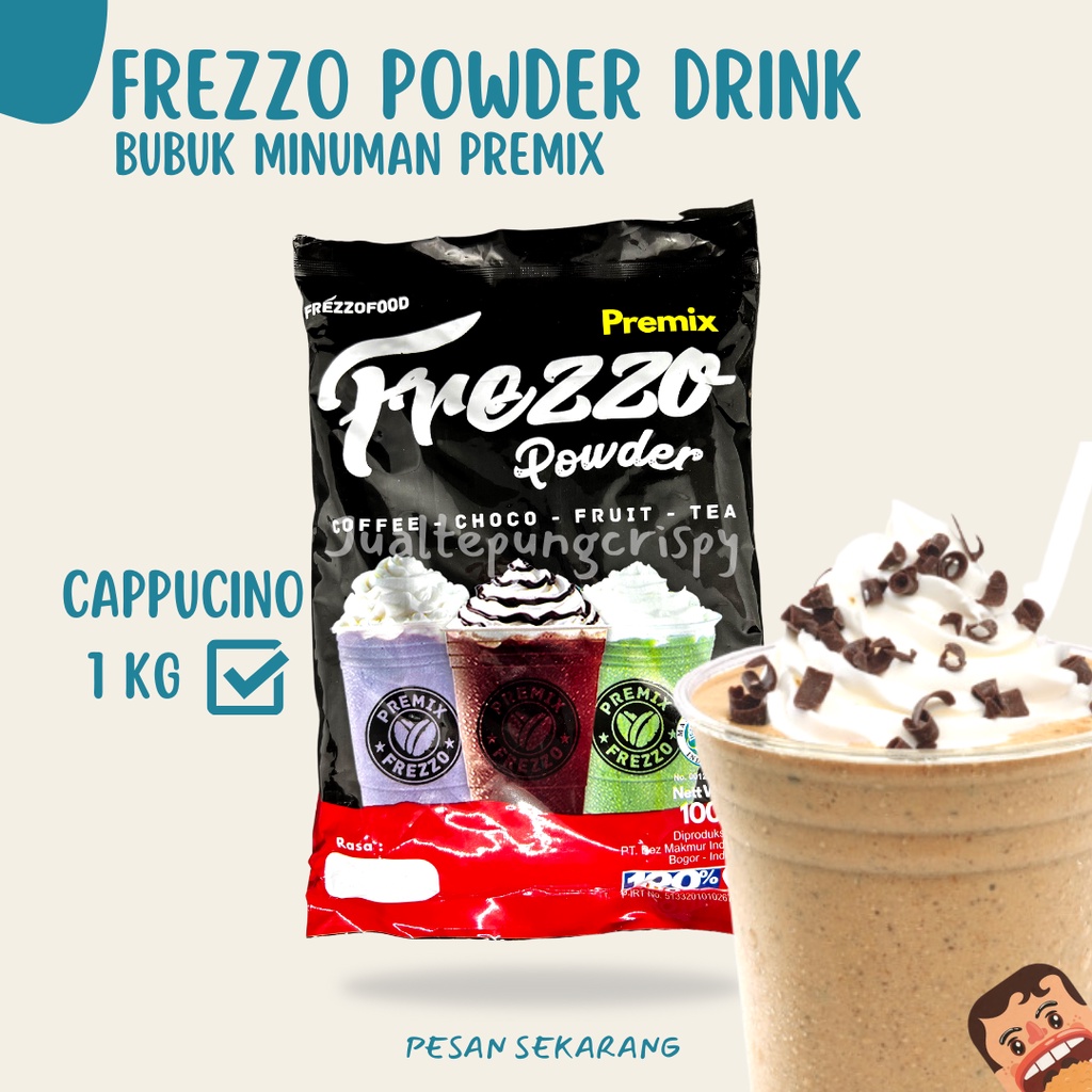 Frezzo Bubuk Minuman Rasa Cappucino Coffee / Cappucino Powder Drink 1 Kg