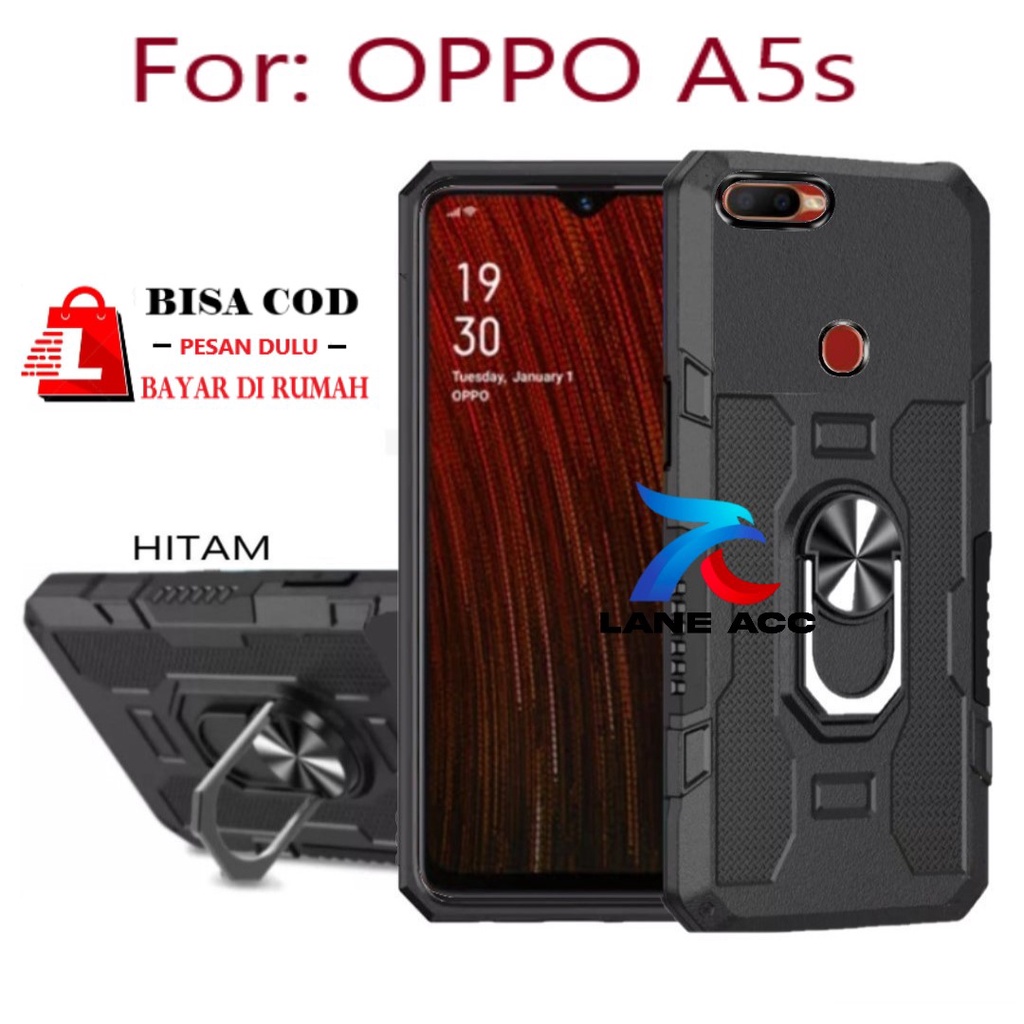 OPPO A5S KESING HP ROBOT HIT EYE RING-CASING HARD CASE-STANDING ROBOT OPPO A5s
