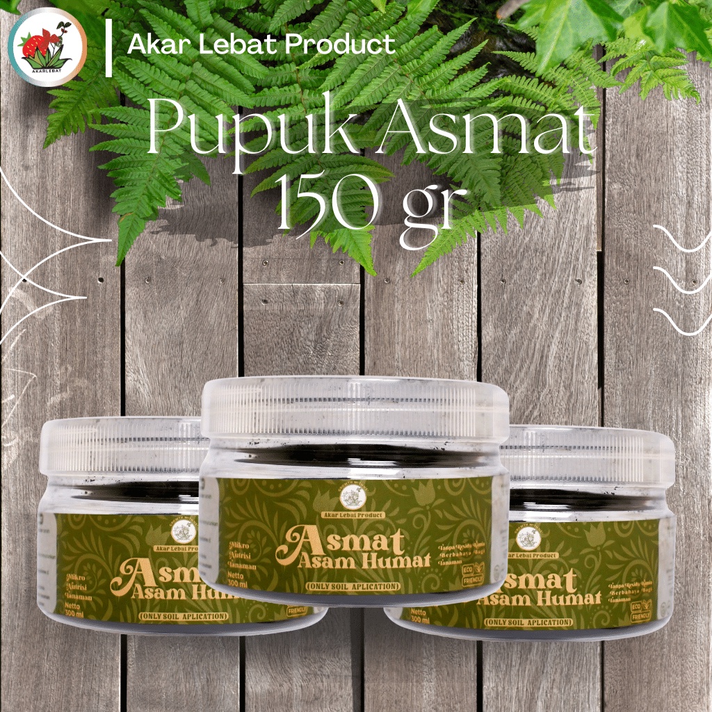 Asam Humat / Humat Powder Pembenah Tanah 150 gram