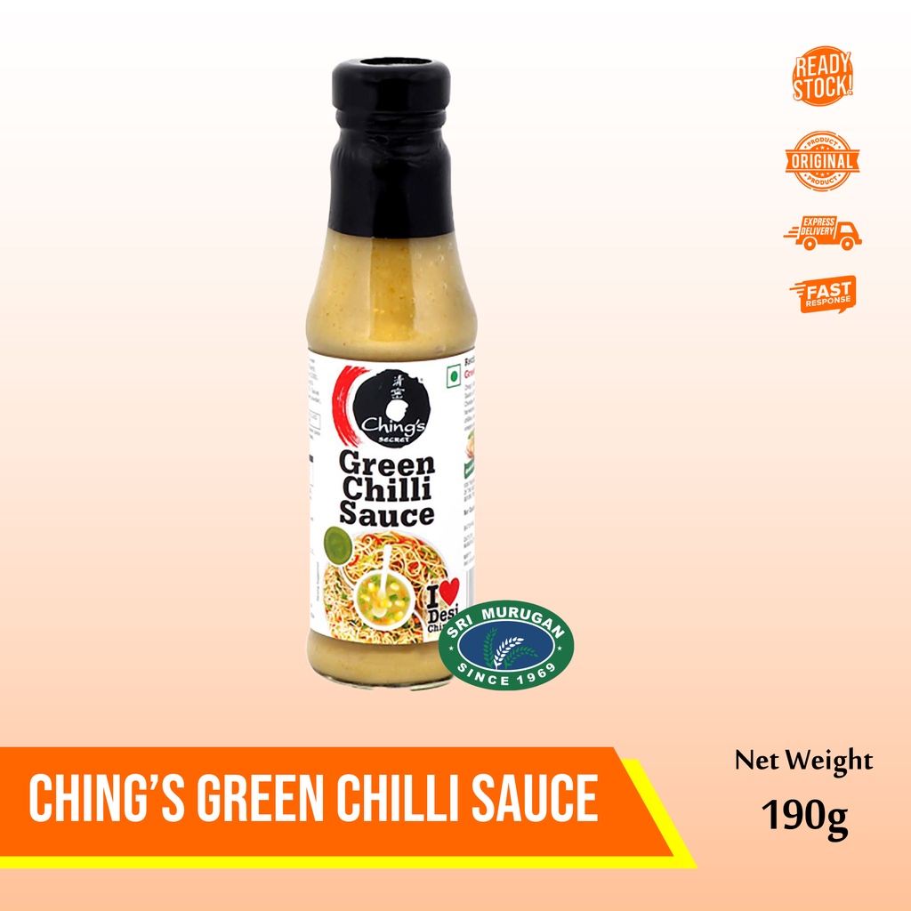 

CHING'S GREEN CHILLI SAUCE 190g