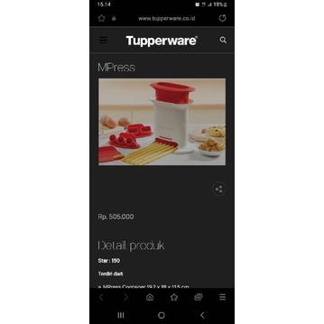 Tupperware Mpress