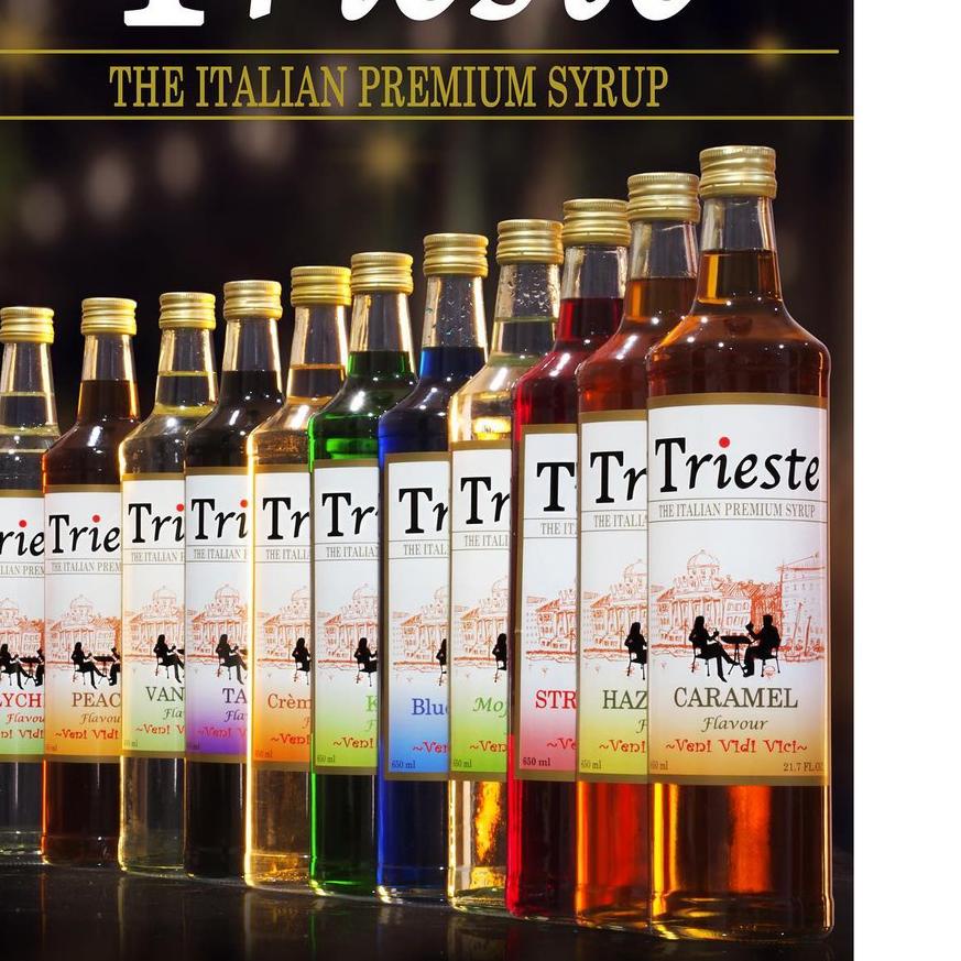 

✼ Trieste Sirup Syrup Premium Italy 650ml ♚